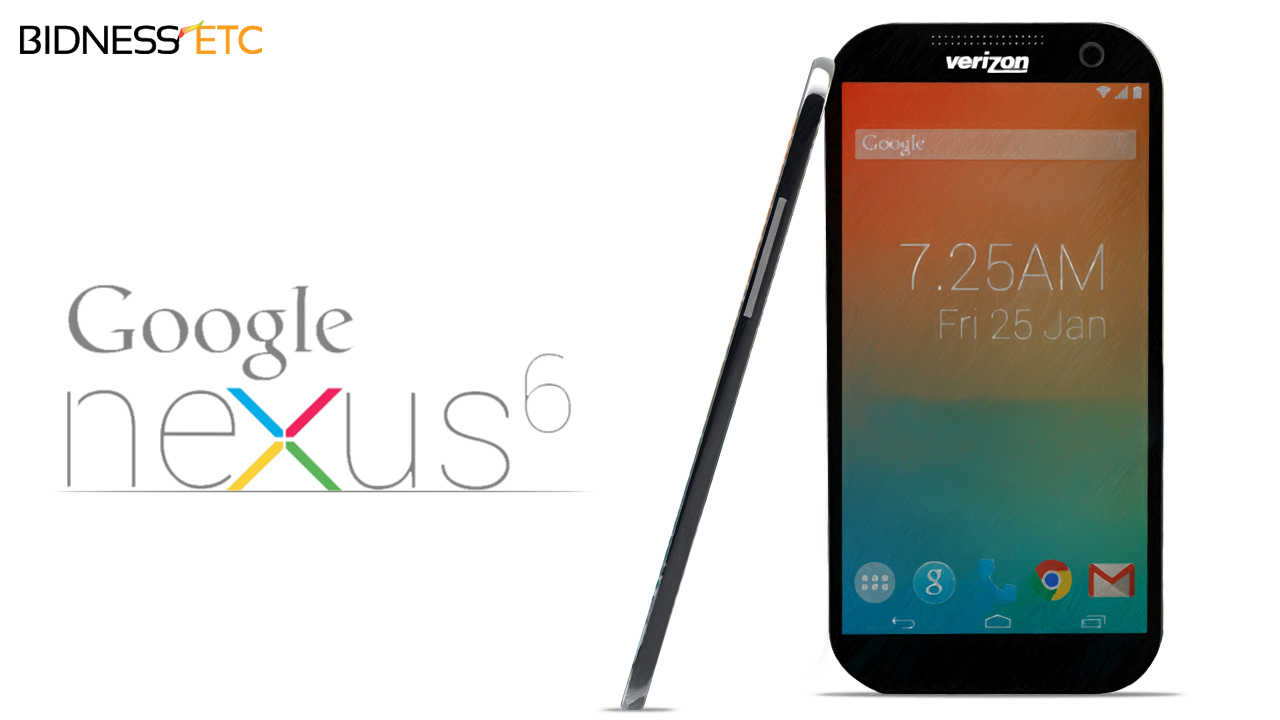 Nexus 6 yang merpakan sebuah kerjasama antara Motorola dengan Google